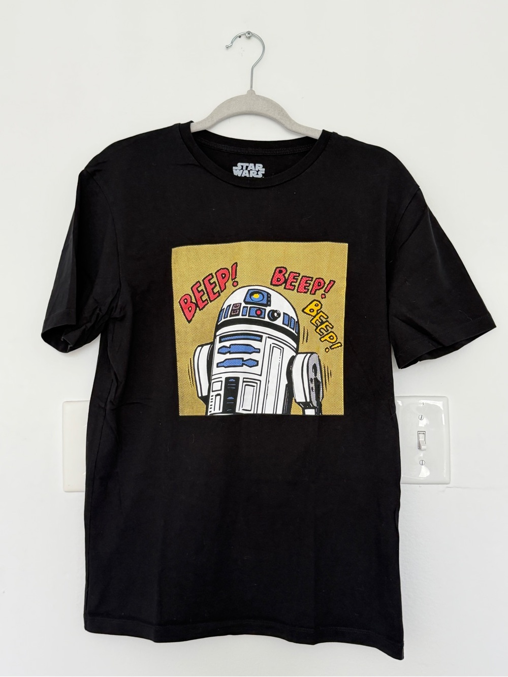 Zara Black Star Wars Logo Tee